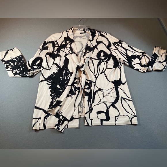 Magaschoni Collection Salon Z 2 peice sweater set silk + cashmere size‎ 2X - Picture 1 of 12